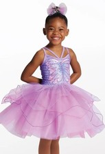 Dance Pre-Owned Costume Int Child Lavender Weissman 16684 Ballet Tap Dress Up