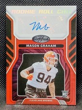2025 Panini Certified - FOTL - #RRC-MGM - Mason Graham - Red Auto - 01/25 SSP