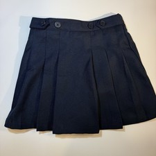 Izod Approved Schoolwear Girls' Navy Pleated SchoolUniform Skort Size 10 NWOT