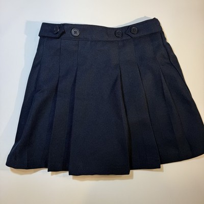 Izod Approved Schoolwear Girls' Navy Pleated SchoolUniform Skort Size 10 NWOT 