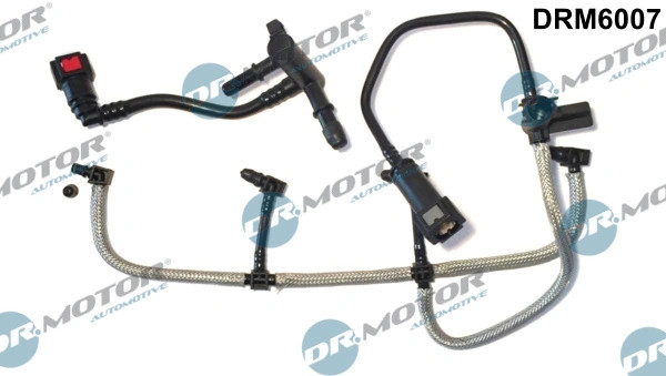 Tuyau carburant de fuite Dr. Motor DRM6007 anti-craquelure haute pression pour injecteur