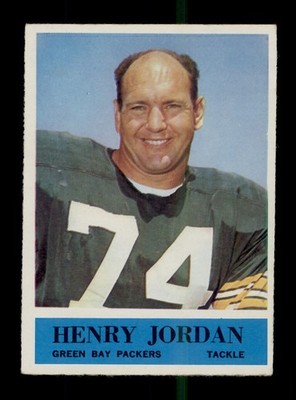 1964 PHILADELPHIA #75 HENRY JORDAN GREEN BAY PACKERS 
