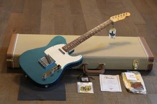 2005 Fender Custom Shop '63 Reissue Telecaster Guitar Placid Blue NOS + COA HSC