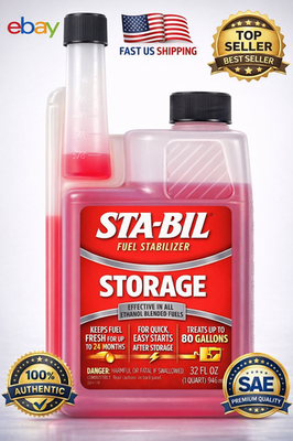 #ad #ad STA BIL Storage Fuel Stabilizer Keeps Fuel Fresh for 24 Months Choose Size $9.95