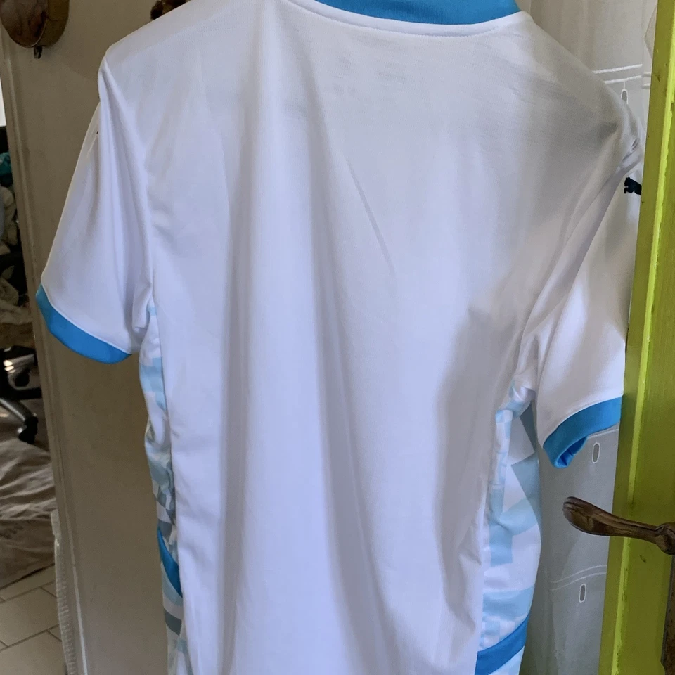 PUMA Maillot domicile Olympique de Marseille 2023-2024 blanc/bleu XL homme - Photo 3/3