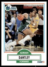 1990-91 Fleer Adrian Dantley Dallas Mavericks #39