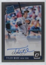 2018 Donruss Optic Rated Rookie Signatures Black Prizm 9/25 Tyler Wade Auto 1gt6