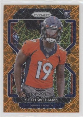 2021 Panini Prizm Rookie Lazer Prizm Seth Williams #412 Rookie RC 0r1p