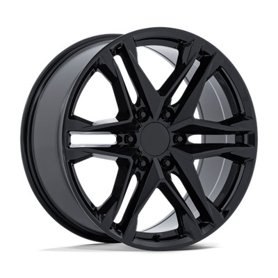 20x9 Performance Replicas PR238 Glossy Black Wheel 6x5.5 (24mm)
