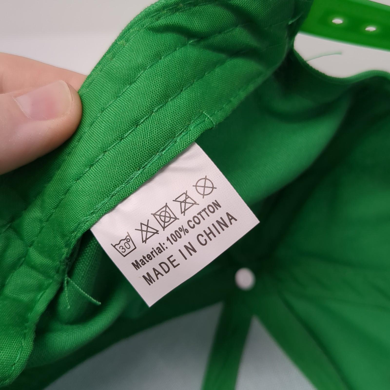 Dublin 2023 Leather Patch Snapback Hat Solid Gree… - image 9