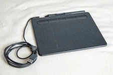 Wacom Intuos S Wireless Drawing Graphics Tablet - Black