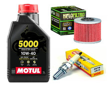 KIT/TAGLIANDO KYMCO Downtown 300 i 2009 AL 2016 5000 10W40 Filtro olio candela