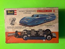 MICKEY THOMPSONS CHALLENGER 1 WORLDS FASTEST CAR MODEL KIT 1/25 REVELL CLASSIC!!