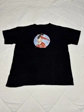 Vintage 90’s Bettie Page Red Devil T-Shirt Size XL Olivia De Berardinis Pin-Up