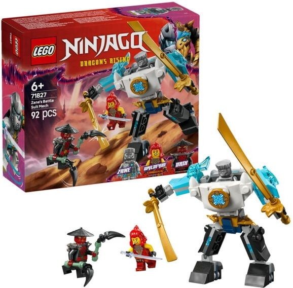 71827 LEGO NINJAGO Mech da battaglia di Zane, Giochi di costruzion - Immagine 3