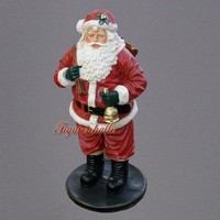 Weihnachtsmann Nikolaus Sack Figur Statue Skulptur Werbefigur Deko AußEn Deko
