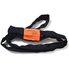 Round Sling for Aerial Hoop, 3ft/91cm Continuous Woven Polyester Lifting Stra...