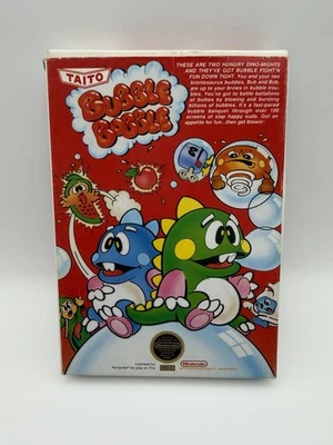 Bubble Bobble (Black Circle Seal) NES - Image 1 of 4