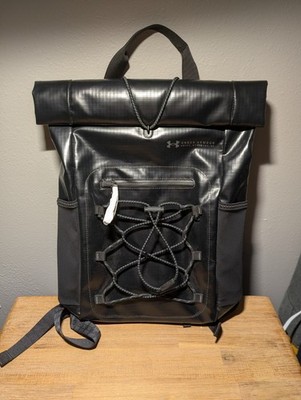 Under Armour 1382311 UA Summit Backpack Black Storm Waterproof 18 L Retail $140