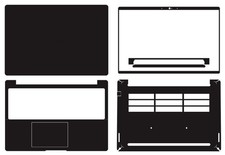 Carbon Vinyl Sticker Skin Cover for Dell Pro Max 16 MC16250 Laptop Decals Guard