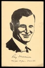 Ray Morrison Vanderbilt Football Signed Postcard Photo Auto JSA Pre-Cert *X1058