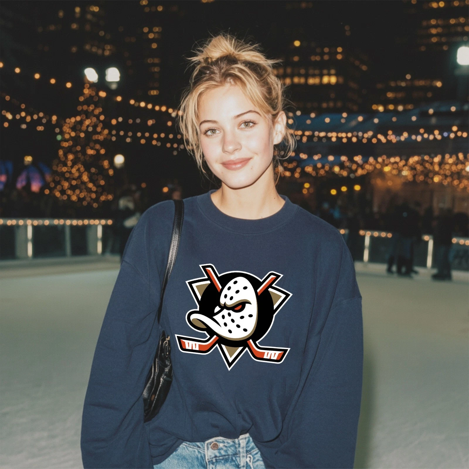 Anaheim Ducks Unisex Sweatshirt, Full Size