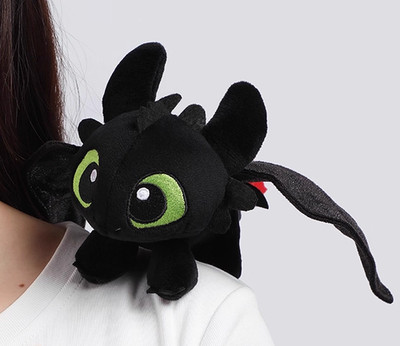2025 Universal Studios Dragon Toothless Cartoon Cute Magnetic Shoulder Plush New