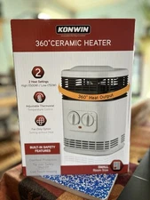 Konwin 360 Degree Ceramic Heater NEW IN BOX