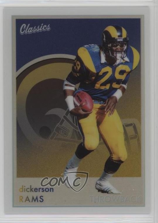 2022 Panini Classics Team Colors Throwback Edition Eric Dickerson #TC-16 HOF 0o5