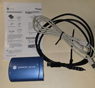 Pinnacle 500-USB External USB 2.0 Analog Composite Video Capture Card GmbH