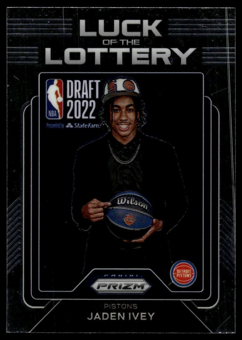 2022-23 Panini Prizm #5 Jaden Ivey Luck of the Lottery