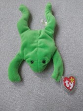 Ty Legs the Frog 4020 Beanie Babies baby 1993 PVC MWMT 4th gen hang tag