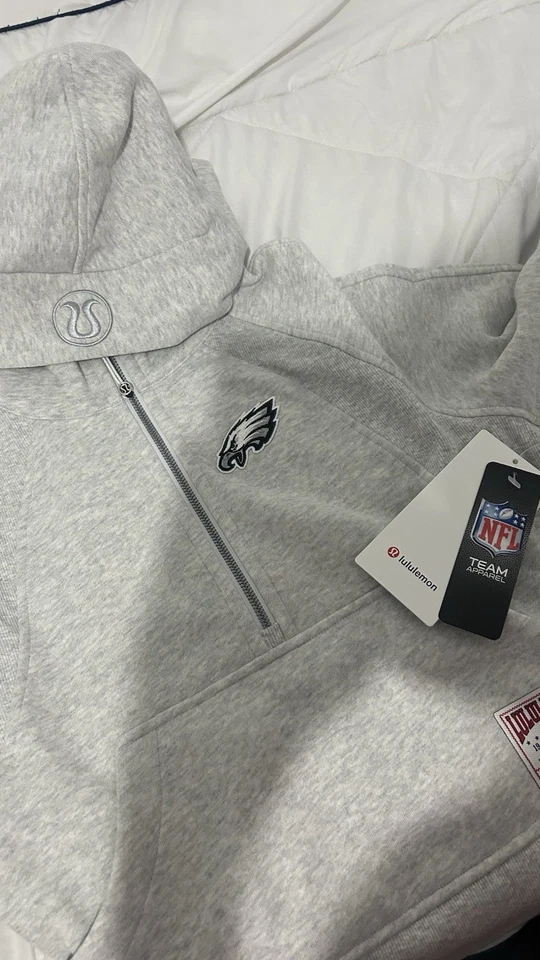 Media Cremallera Oficial Lululemon Philadelphia Eagles Buceo Talla Mediana/Grande Foto 4 de 4