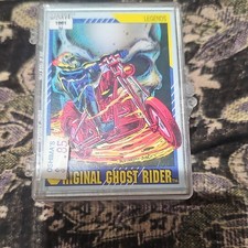 Marvel Legends 1991 Vintage Non-Sport Trading Card #63 Ghost Rider Grim Reaper