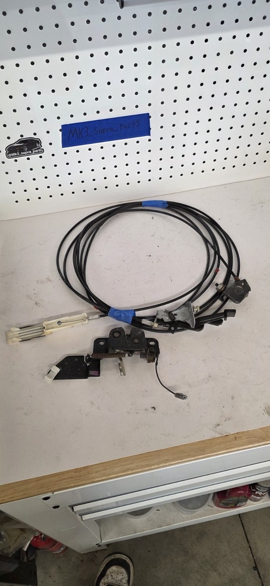 Toyota Supra Mk3 Hatch Release Cable & Gas Door Release Cable W