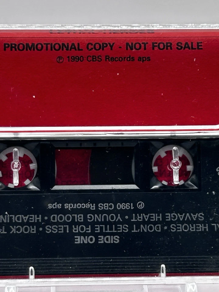 Pretty Maids - Lethal Heroes (Jump the Gun) / Cassette / Rare Sealed / Promo - Image 3 of 4