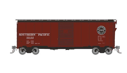 Rapido ~ Escala HO ~ 1937 AAR Boxcar ~ Esquina Cuadrada ~ Pacífico Sur #33242 | Condition: New