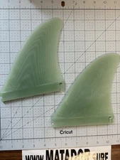 Used Star system Fins surfboard surfing surf 70s/80s Twin Usable