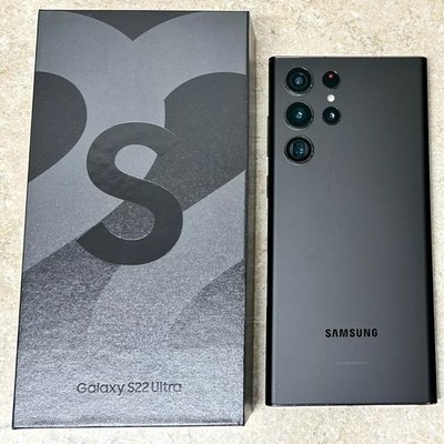  NEW SEALED Samsung Galaxy S22 Ultra 5G 128GB S908U Factory Unlocked GSM+CDMA