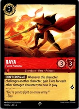 Disney Lorcana Raya - Fierce Protector Ursula's Return Free Shipping!