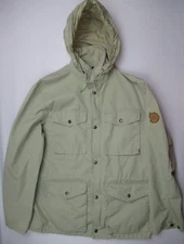 Vtg Fjallraven Coat Field Jacket Beige Mens 52 or L