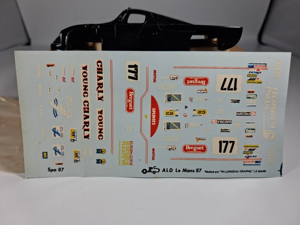 JPS MINIATURE COLLECTION ALD 03  LE MANS 1987 SCALA 1/43 - Immagine 4 di 4