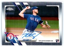 2021 Topps Chrome #RA-KC Kyle Cody Rookie Autographs