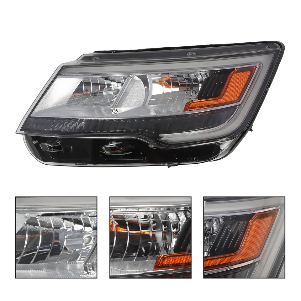 Faro de conductor LED DRL para Ford Explorer Limited/XLT/platino 2016 2017 2018 Foto 2 de 4