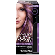 Garnier Hair Color Styler Intense Wash-Out Color, Purple Mania Temporary