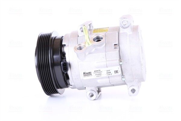 890679 NISSENS Compressor, air conditioning for CHEVROLET,OPEL,VAUXHALL