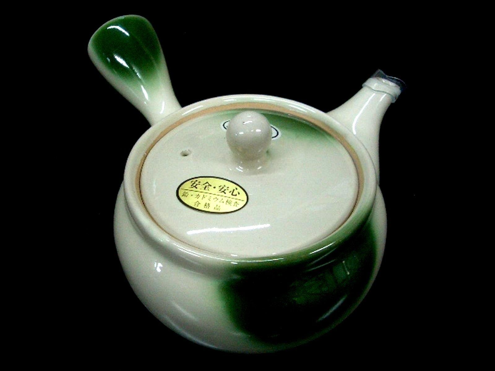 Japanese Tea Pot Tokoname-yaki Kyusu 360ml  (White)