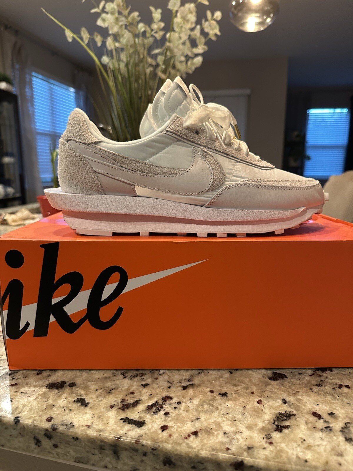 SACAI X NIKE Nike LD Waffle x Sacai nylon bianco 2020 BV0073 101 taglia 12