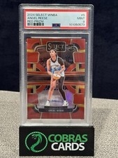 2024 WNBA Select Angel Reese Red Prizm RC Rookie /149 PSA 9