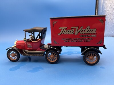 True Value Hardware Ford 1918 Tractor Trailer-Bank-Limited Edition - Ertl 1:25
